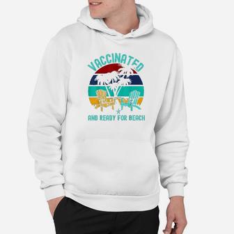 Ready To Party Beach Palms Sea Vacation Hoodie | Crazezy UK