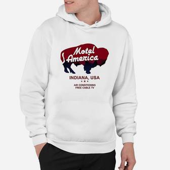 Reality Glitch Motel America Hoodie - Thegiftio