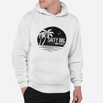 Salty Dog Ringspun Relaxed Fit Retro Beach Ocean Sunset Hoodie | Crazezy AU