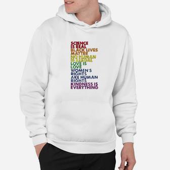 Science Is Real Hoodie | Crazezy