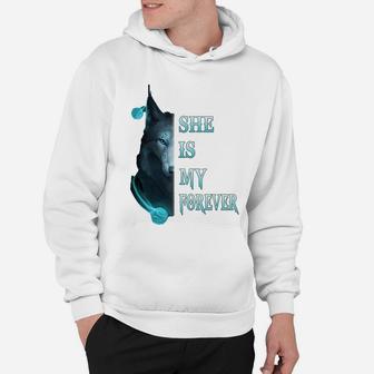 She Is My Forever Wolf Friendship Best Friend Bff Matching Hoodie | Crazezy CA