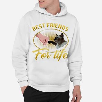 Siamese Cat, Siamese Best Friends For Life Gift Friend Hoodie | Crazezy