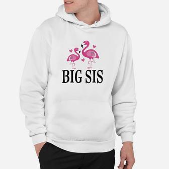 Sister Announcement Flamingo Sister Hoodie | Crazezy