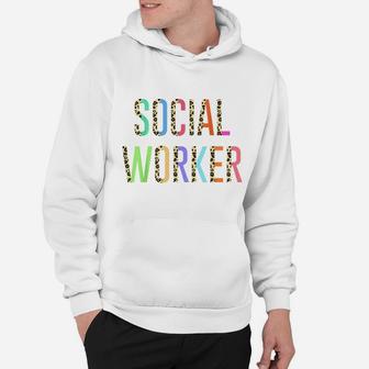 Social Worker Work Msw Masters Degree Graduation Bsw Hoodie | Crazezy DE