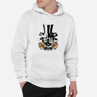 Steampunk Black Cat Hoodie - Thegiftio