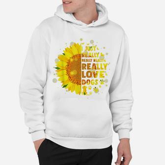 Sunflower Flower Apparel Doglover Dogholder Pet Design Hoodie | Crazezy