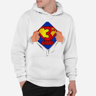 Teachers Are Superheroes 3Rd Grade Super Teacher Staff Gift Hoodie | Crazezy CA