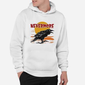 Teeamore Nevermore Book Lover Gifts The Raven Hoodie | Crazezy DE