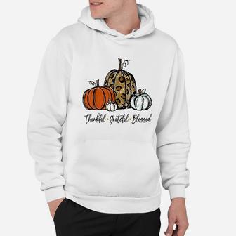 Thankful Grateful Blessed Hoodie | Crazezy CA