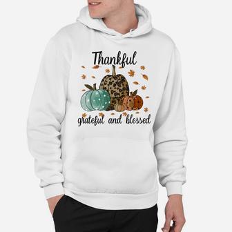 Thankful Grateful Blessed Shirt For Women Funny Christmas Hoodie | Crazezy CA