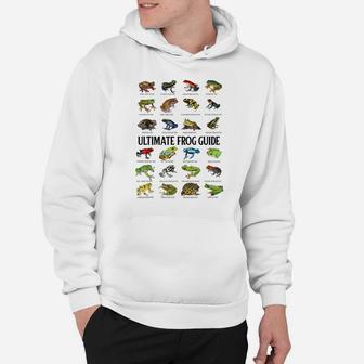 Ultimate Frog Guide Funny Frog Lovers For Kids Women Men Hoodie | Crazezy
