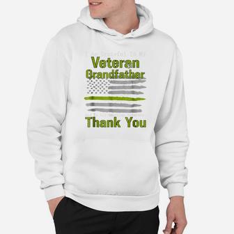Veteran Grandpa Shirt Thin Green Line Military Honor Shirts Hoodie | Crazezy DE