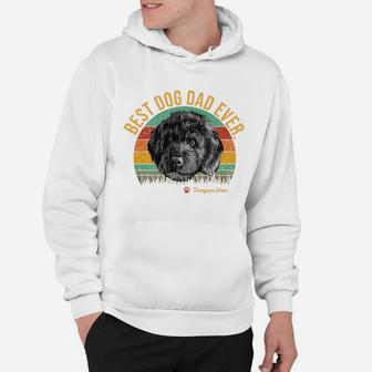 Vintage Best Portuguese Water Dad Ever Gift For Dog Lover Hoodie | Crazezy