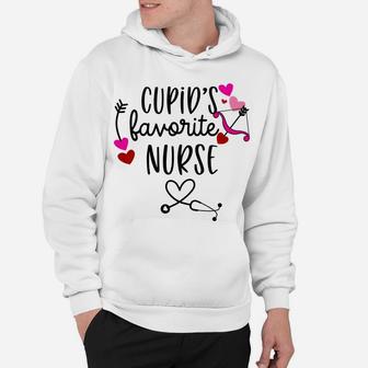 Womens Cute Funny Valentines Day Gift For Nurse Practitioner Friend Hoodie | Crazezy CA