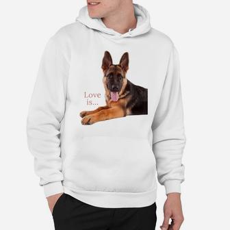 Womens German Shepherd Shirt Shepard Dog Mom Dad Love Pet Puppy Tee Hoodie | Crazezy DE