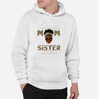 Womens God Gifted Me Two Titles Mom And Sister Hoodie | Crazezy DE