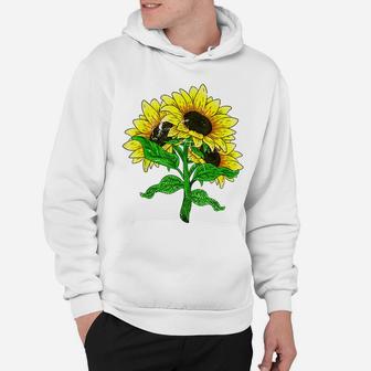 Yellow Flower Florist Floral Blossom Sunshine Sunflower Hoodie | Crazezy