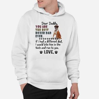 You Are The Best Boxer Dog Dad Ever Father's Day Hoodie | Crazezy