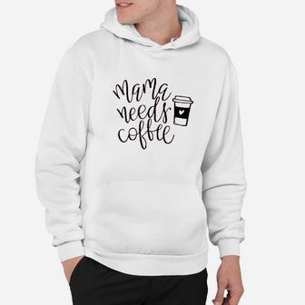 Yzeecol Summer Casual Mama Needs Coffee Hoodie | Crazezy UK