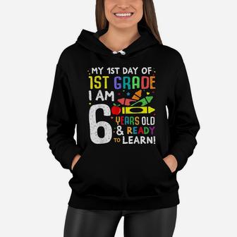 1St Grade Back To First Day Of School Shirt Boys Girls Gift Women Hoodie | Crazezy AU