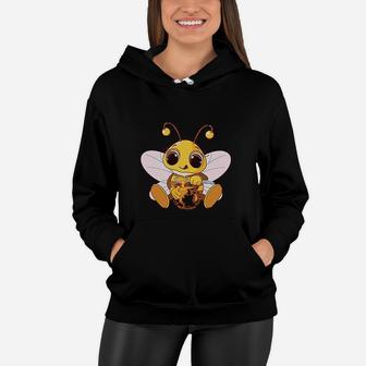 Bee With Honey Animals Boy Girl Clothes Women Hoodie | Crazezy