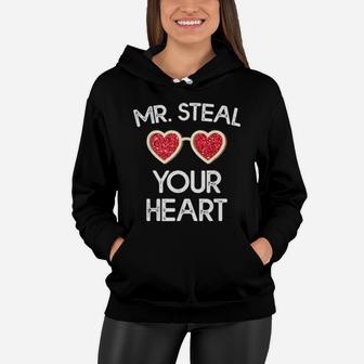 Boys Valentine Mr Steal Your Heart Toddler Women Hoodie - Monsterry CA