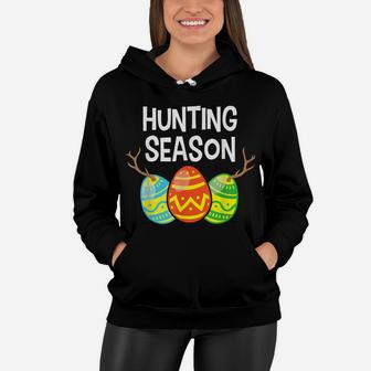 Cute Easter Egg Hunting Season Boys Girls Kids Women Hoodie | Crazezy DE