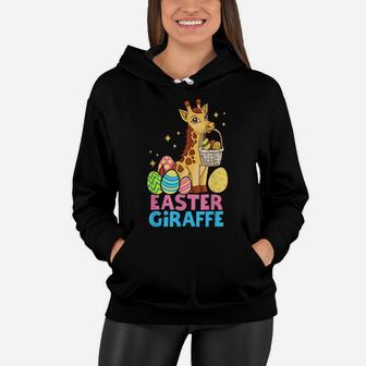 Cute Giraffee Easter Egg Basket Boys Girls Kids Animal Lover Women Hoodie | Crazezy