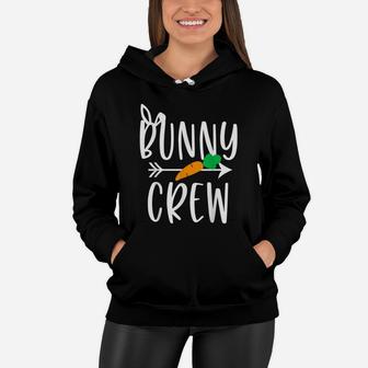 Funny Girls Boys Cousin Team For Easter Egg Hunt Bunny Crew Women Hoodie | Crazezy