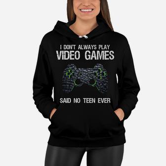 Gamer Funny Gaming Video Games Gift Teens Teenage Boys Girls Women Hoodie | Crazezy CA