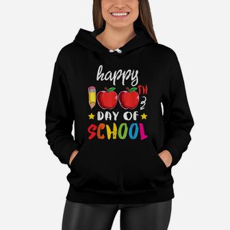 Happy 100Th Day Of School T Shirt For Girls Boys & Teacher Women Hoodie | Crazezy CA