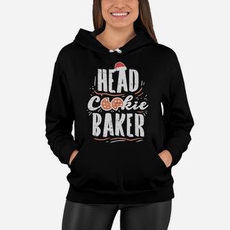 Head Cookie Baker Matching Family Christmas Pajama Kids Gift Sweatshirt Women Hoodie | Crazezy CA