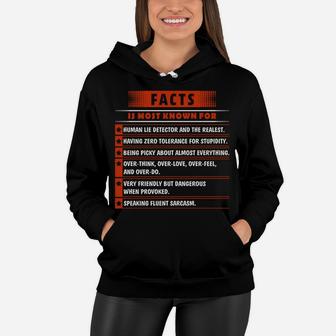 January Girl Facts Funny Most Known For Human Lie Detector Women Hoodie | Crazezy