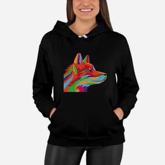 Just A Girl Who Loves Wolves Wolf Themed Women Hoodie - Thegiftio UK