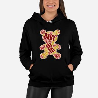 Kids Baby Bear Adorable And Cute Graphic Kids Women Hoodie - Thegiftio UK