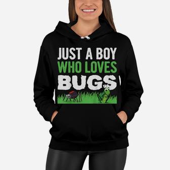 Kids Bug Lover Quote For Your Insect Collector Son Women Hoodie | Crazezy UK