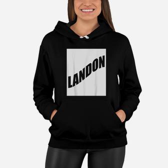 Landon Valentine Boyfriend Son Husband First Name Family Par Women Hoodie - Monsterry