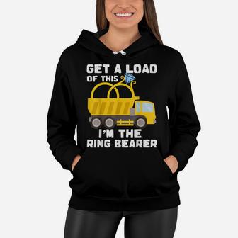 Ring Bearer Shirt Funny Wedding Truck Boys Gift Idea Tee Women Hoodie | Crazezy CA