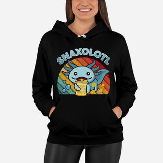 Snaxolotl Axolotl Hoodie Youth Kid Cute Mexican Walking Fish Women Hoodie | Crazezy UK
