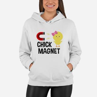 Chick Magnet Cute Tee For Boys Funny Easter Boys Women Hoodie - Thegiftio UK