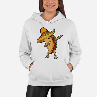 Dabbing Taco Cinco De Mayo Funny Boys Men Mexican Food Lover Women Hoodie | Crazezy