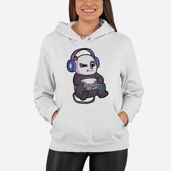 Gamer Shirt For Boys Gaming Gift Teen Girl Funny Panda Shirt Women Hoodie | Crazezy
