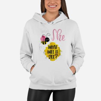 Gender Reveal Team She Shirt Girl What Will It Bee Or He Tee Women Hoodie | Crazezy AU