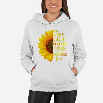In A World Full Of Regular Girls Be A Lynn Anderson Fan Women Hoodie - Thegiftio UK