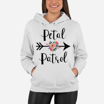 Kids Petal Patrol Flower Girl Shirt - Cute Bridal Party T Shirts Women Hoodie | Crazezy DE