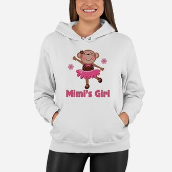 Mimi's Girl Monkey Women Hoodie | Crazezy UK
