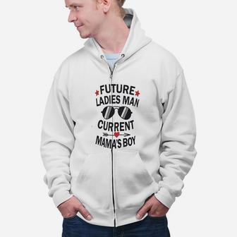 Boys Valentines Day Funny Cool Gift Idea Zip Up Hoodie - Seseable