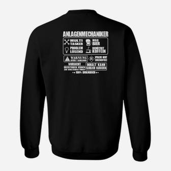 Anlagenmechaniker Lustiges Sweatshirt mit Berufsspruch - Seseable