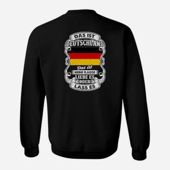Deutschland Meine Flagge Sweatshirt - Seseable