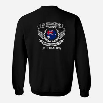 Exklusives Australien Therapie Retro T- Sweatshirt - Seseable